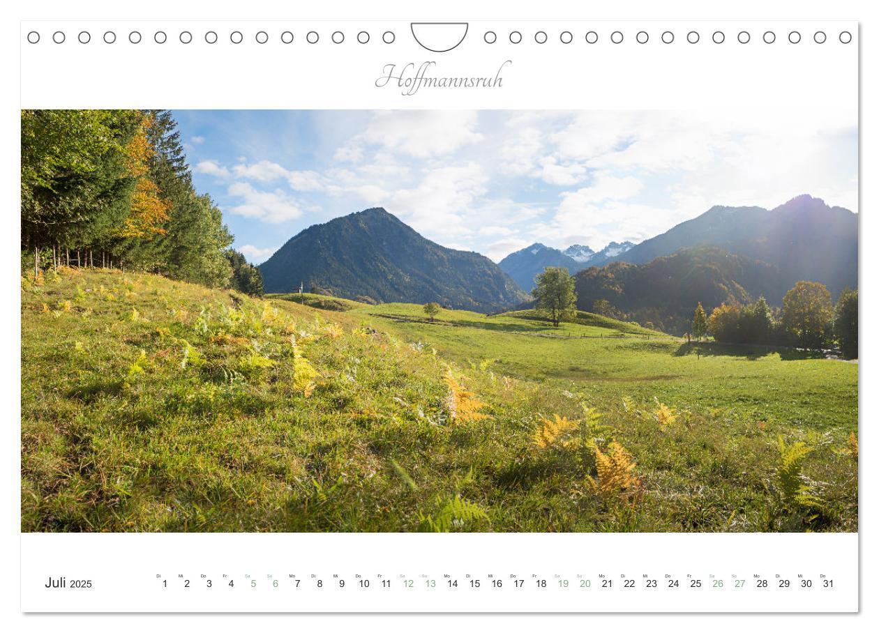 Bild: 9783383812651 | Wanderlust Oberstdorf (Wandkalender 2025 DIN A4 quer), CALVENDO...