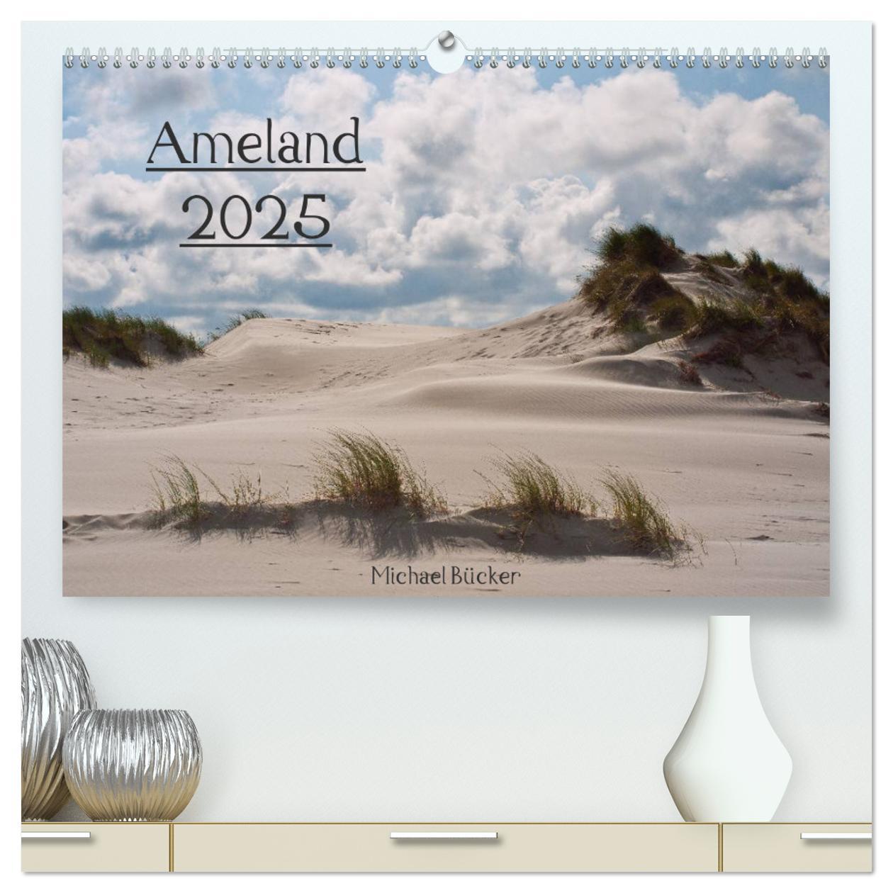 Cover: 9783435808304 | Ameland (hochwertiger Premium Wandkalender 2025 DIN A2 quer),...