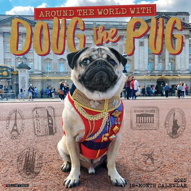 Cover: 9781549242755 | Doug the Pug 2025 12 X 12 Wall Calendar | Kalender | Englisch | 2025