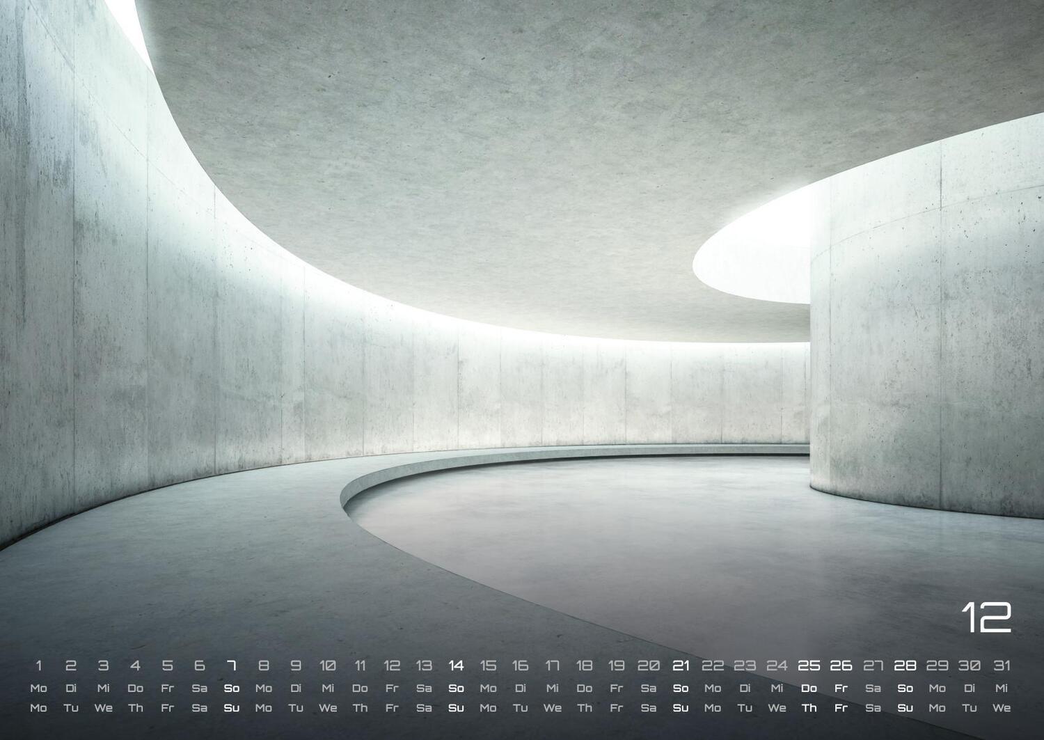 Bild: 9783986733773 | Architektur - faszinierende Baukunst - 2025 - Kalender DIN A2 | de