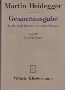 Cover: 9783465033257 | Gesamtausgabe Bd. 90. Zu Ernst Jünger | Martin Heidegger | Buch | XVI