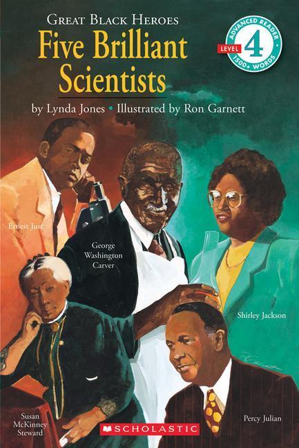 Cover: 9780590480314 | Great Black Heroes: Five Brilliant Scientists (Scholastic Reader,...