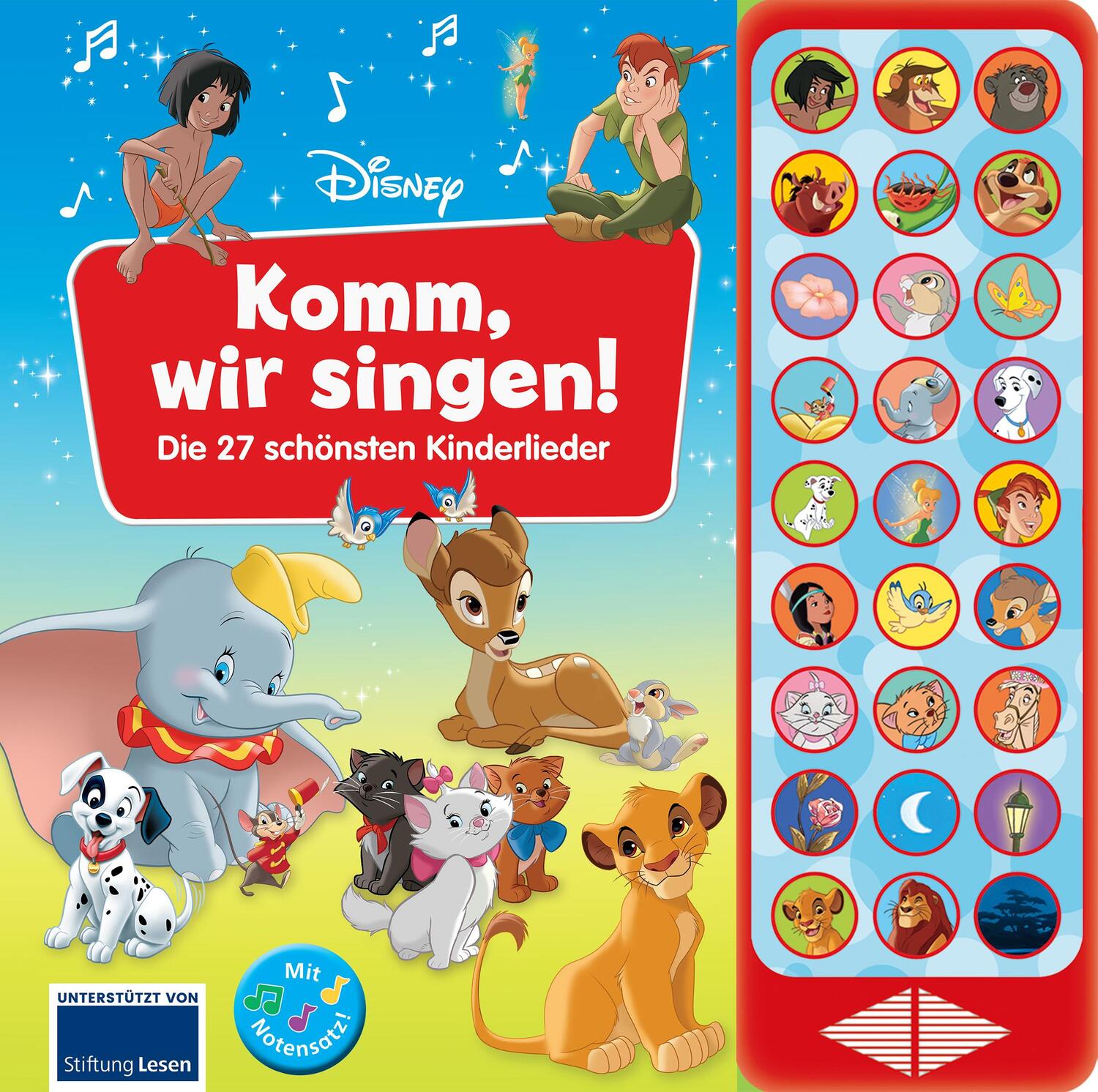 Cover: 9781503762657 | Disney - Komm, wir singen! Die 27 schönsten Kinderlieder -...
