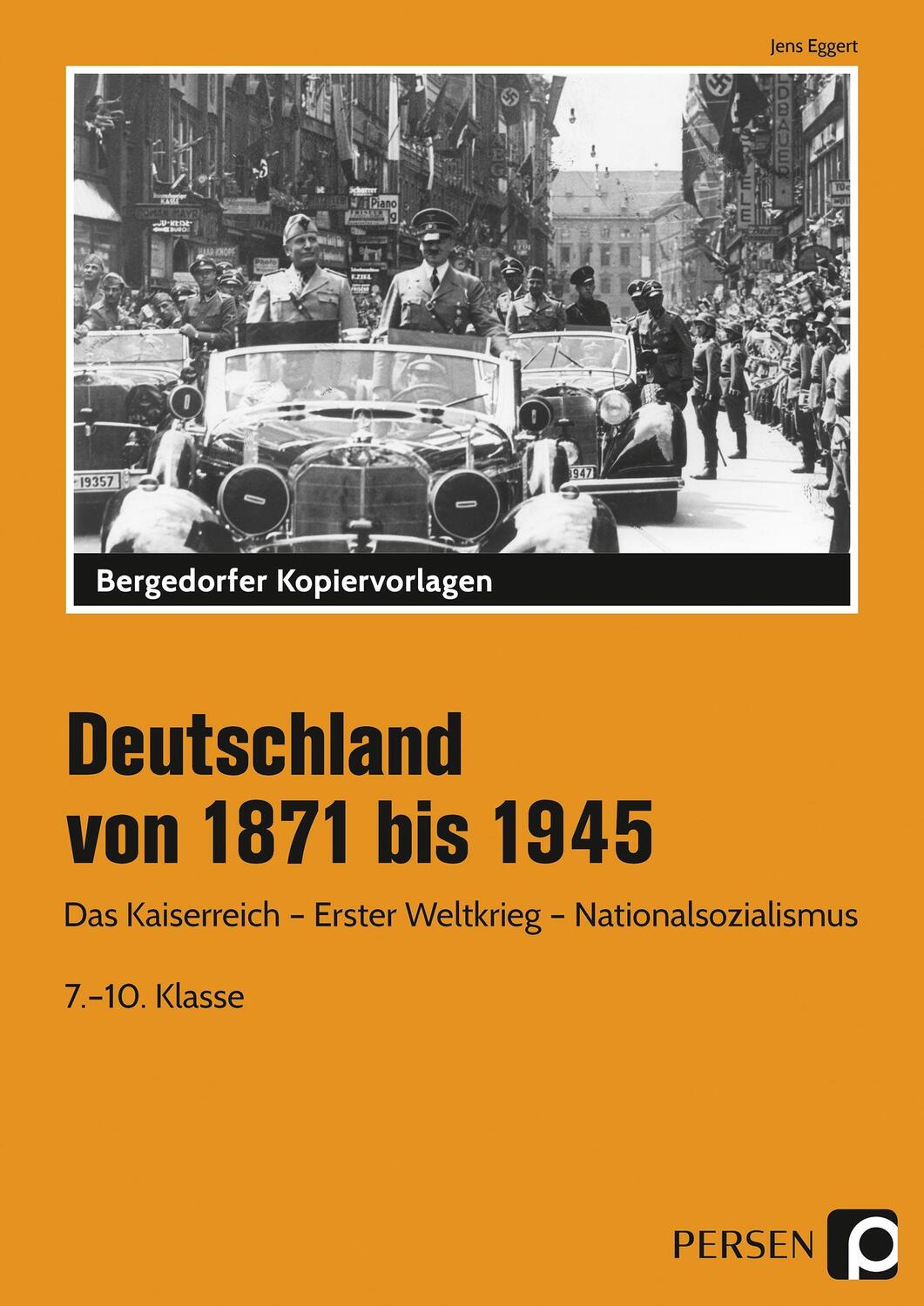 Cover: 9783834426789 | Deutschland von 1871 bis 1945 | Jens Eggert | Mappe | Deutsch | 2009
