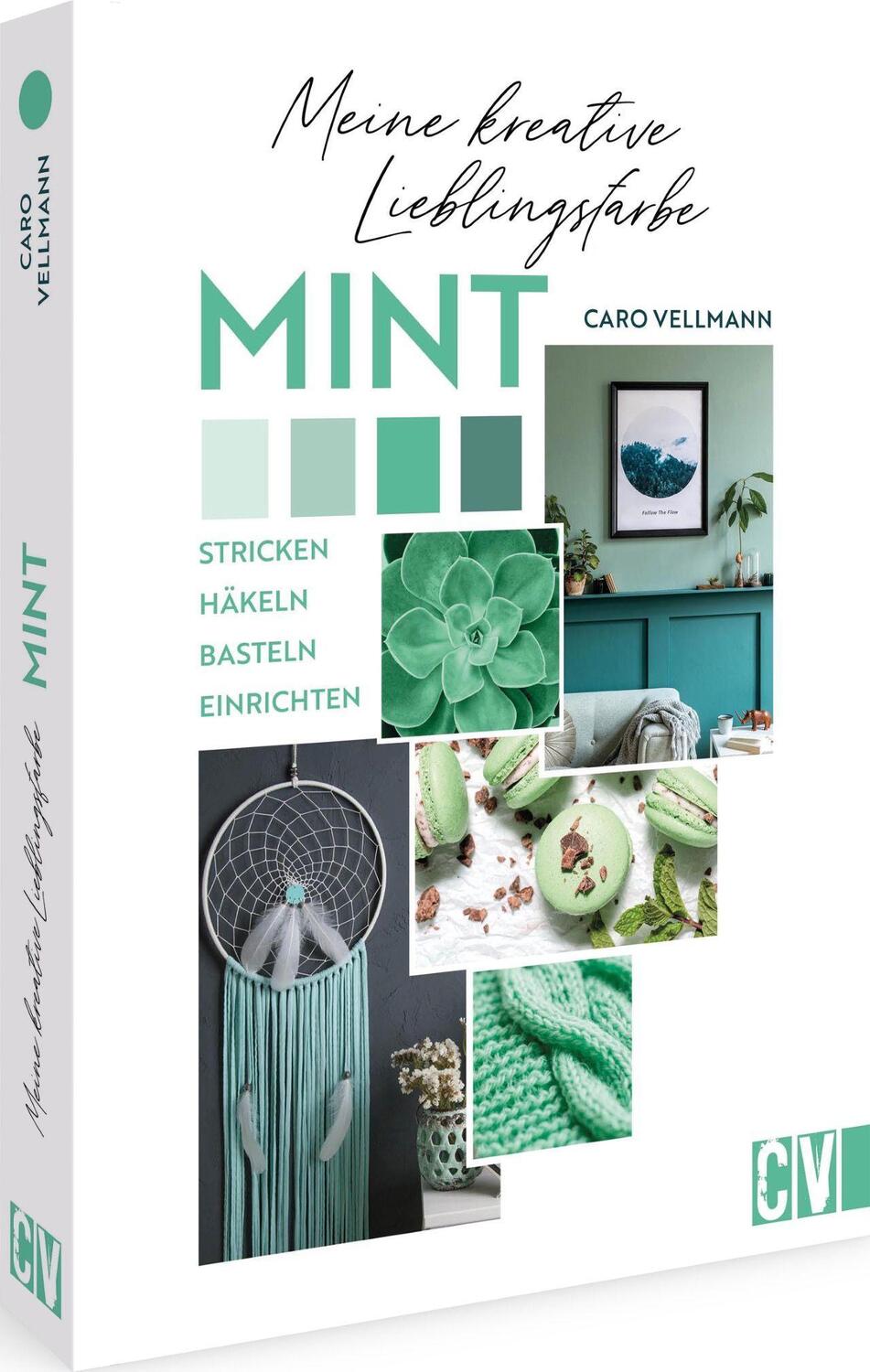 Cover: 9783838838670 | Meine kreative Lieblingsfarbe MINT | Karoline Hoffmeister (u. a.)