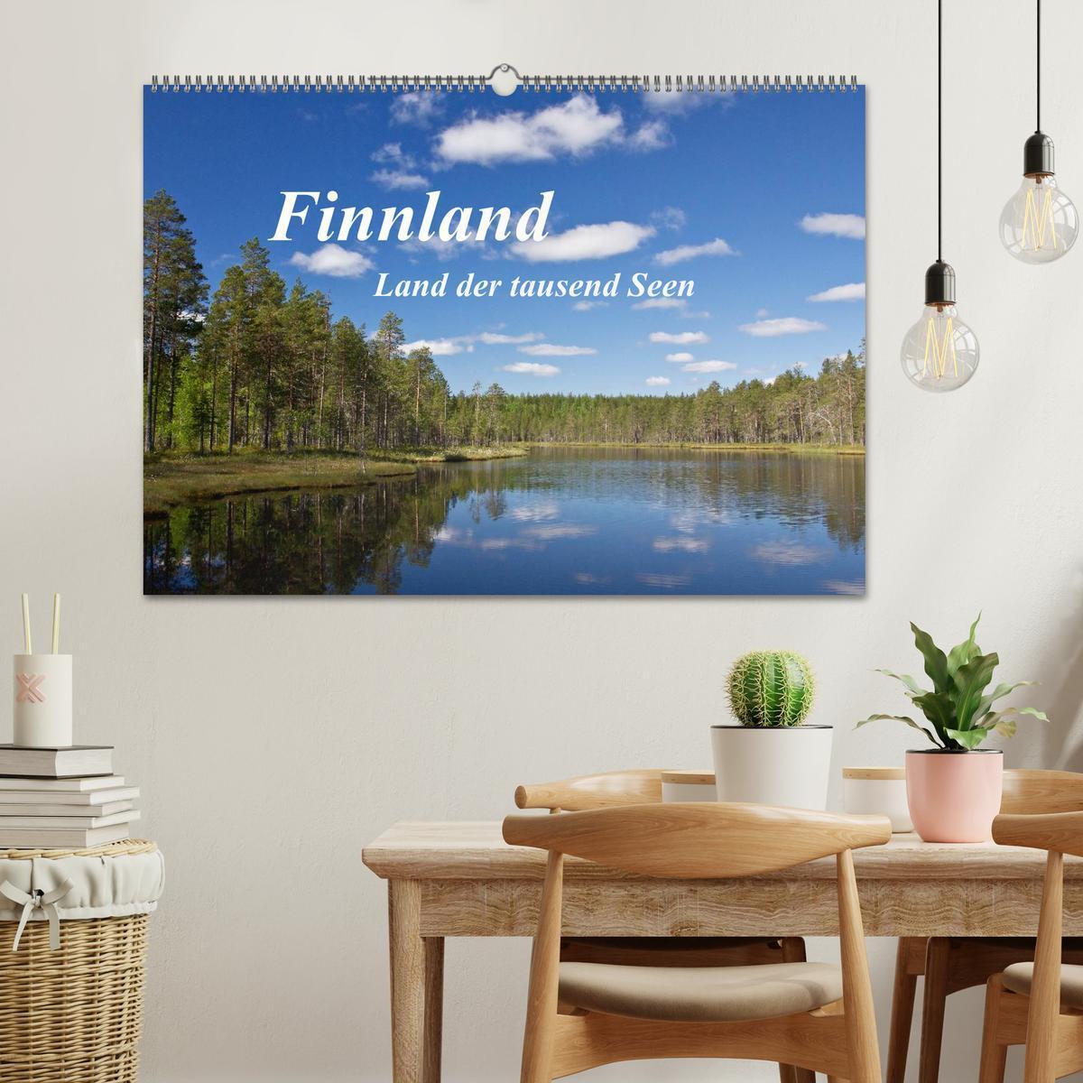 Bild: 9783435764822 | Finnland - Land der tausend Seen (Wandkalender 2025 DIN A2 quer),...