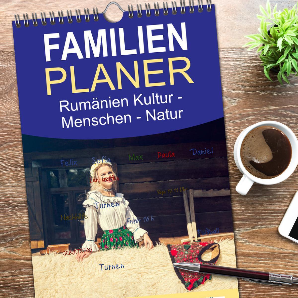 Bild: 9783457114018 | Familienplaner 2025 - Rumänien Kultur - Menschen - Natur mit 5...