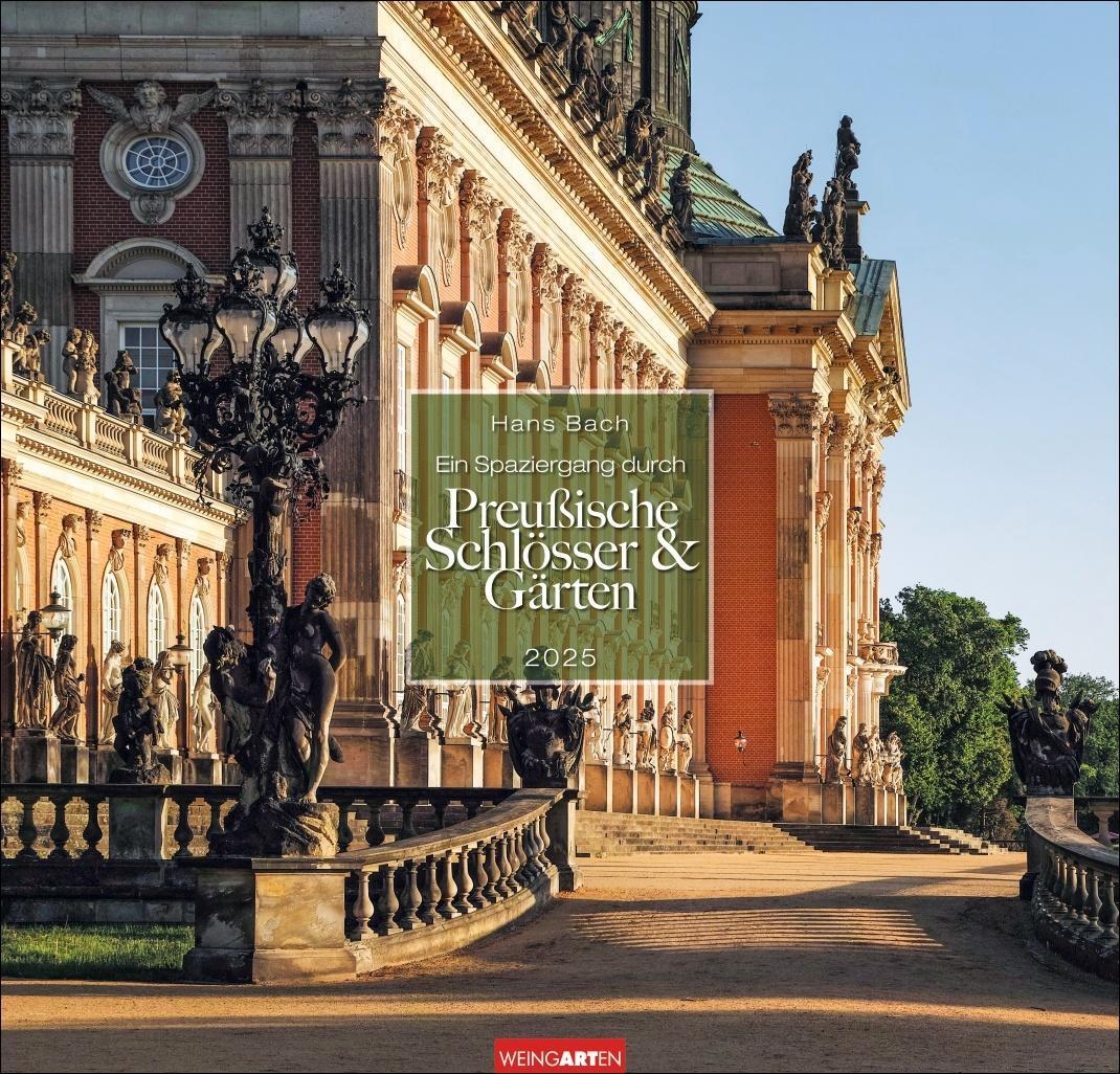 Cover: 9783839900611 | Ein Spaziergang durch Preußische Schlösser und Gärten Kalender 2025