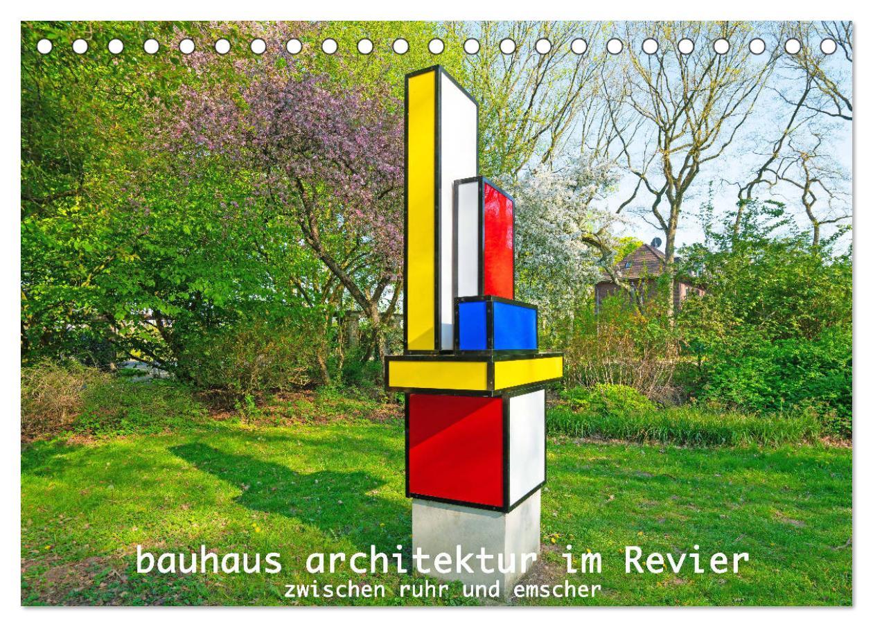 Cover: 9783435217922 | Bauhaus-Architektur im Ruhrgebiet (Tischkalender 2025 DIN A5 quer),...