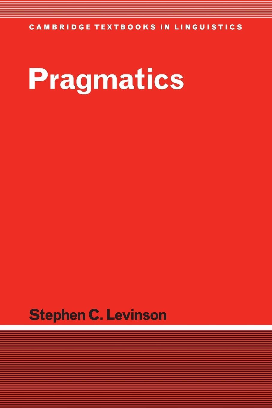 Cover: 9780521294140 | Pragmatics | Stephen C. Levinson | Taschenbuch | Paperback | Englisch