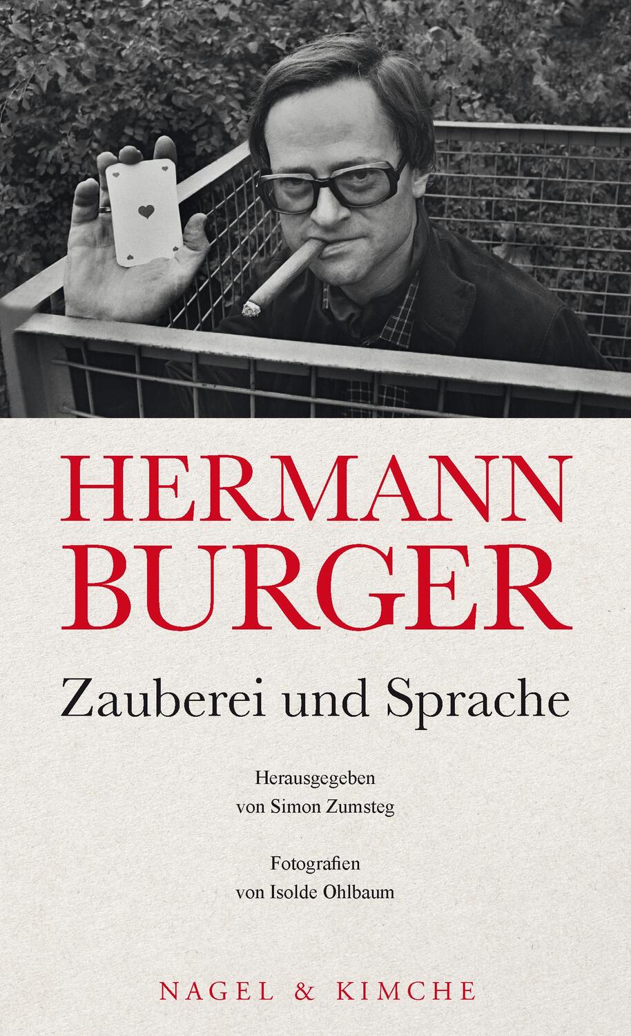 Cover: 9783312012602 | Hermann Burger. Zauberei und Sprache | Simon Zumsteg | Buch | Deutsch