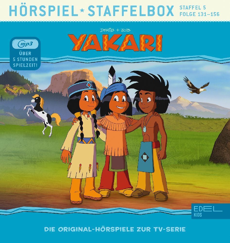 Cover: 4029759184164 | Yakari - Staffelbox. Box.5 | Claude/Job, André Derib | Audio-CD | 2023