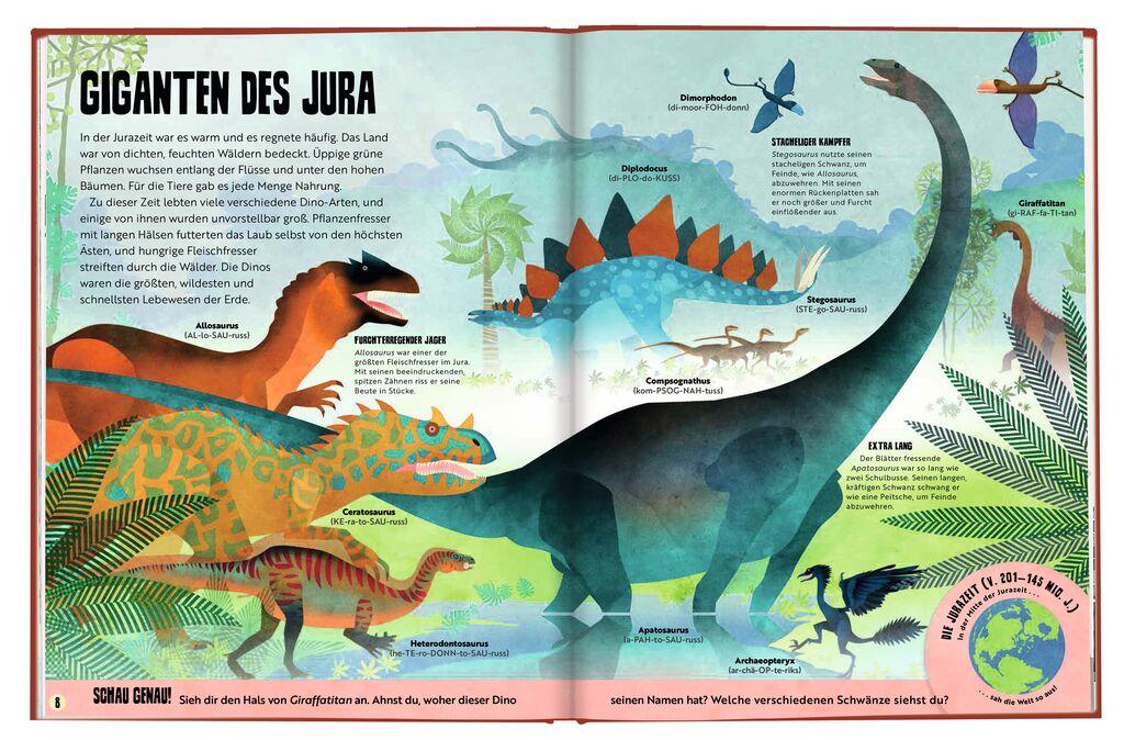 Bild: 9783964553126 | Mein saurierstarker Dino-Atlas | Penelope Arlon | Buch | 32 S. | 2024