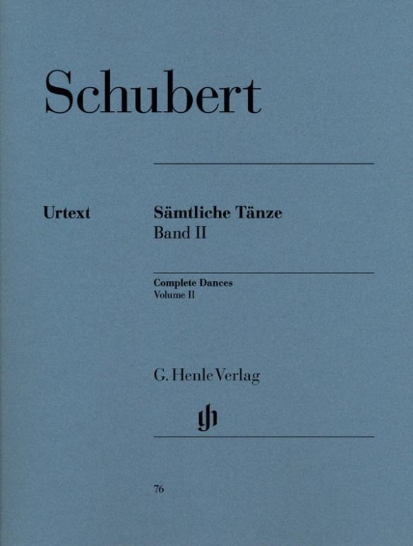 Cover: 9790201800769 | Sämtliche Tänze 2 | Franz Schubert | Taschenbuch | Deutsch