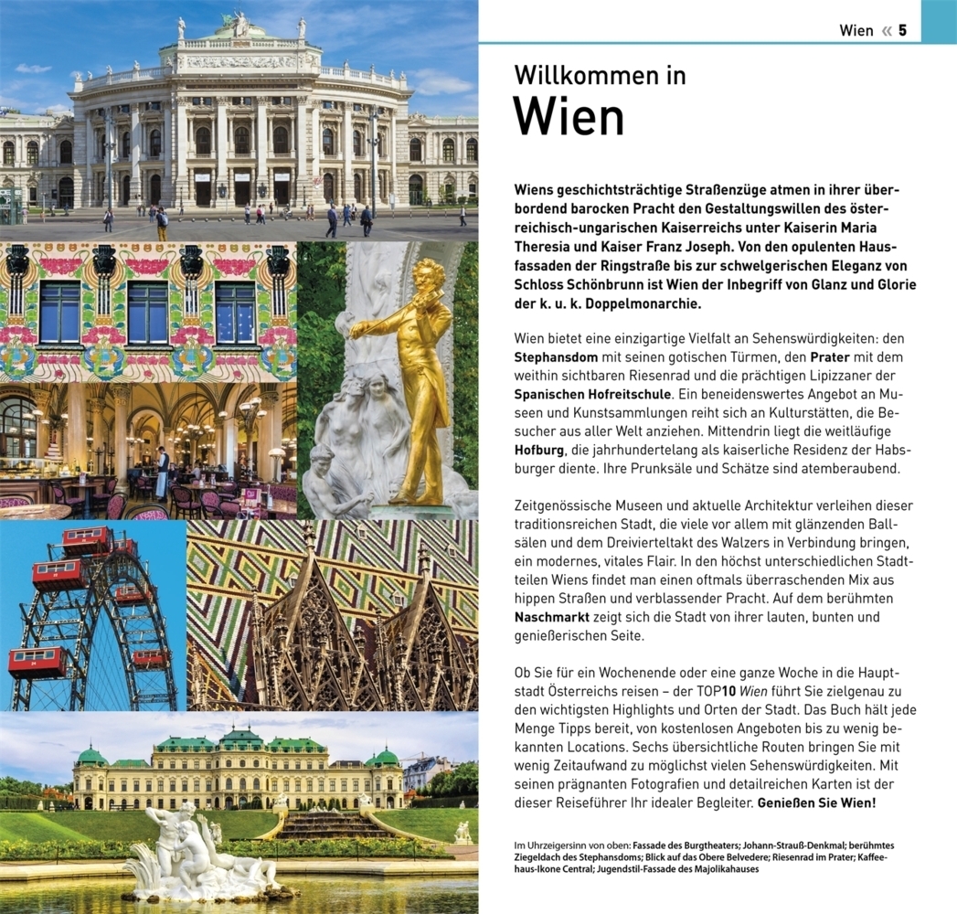 Bild: 9783734207068 | TOP10 Reiseführer Wien | DK Verlag - Reise | Taschenbuch | 160 S.