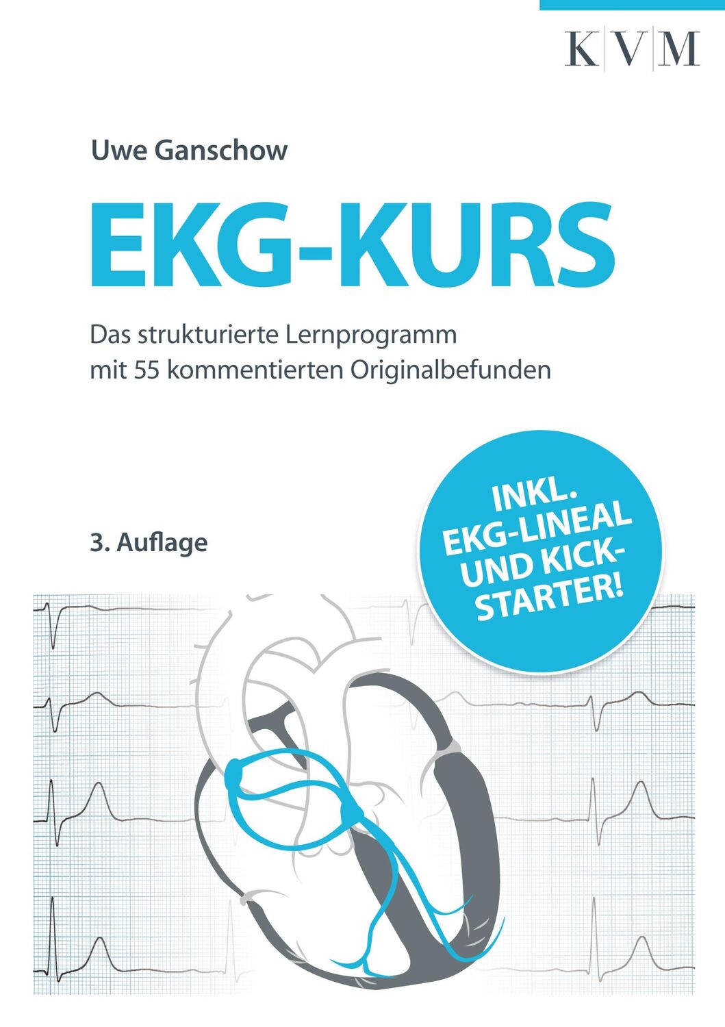 Cover: 9783868673197 | EKG-Kurs | Uwe Ganschow | Taschenbuch | 389 S. | Deutsch | 2016