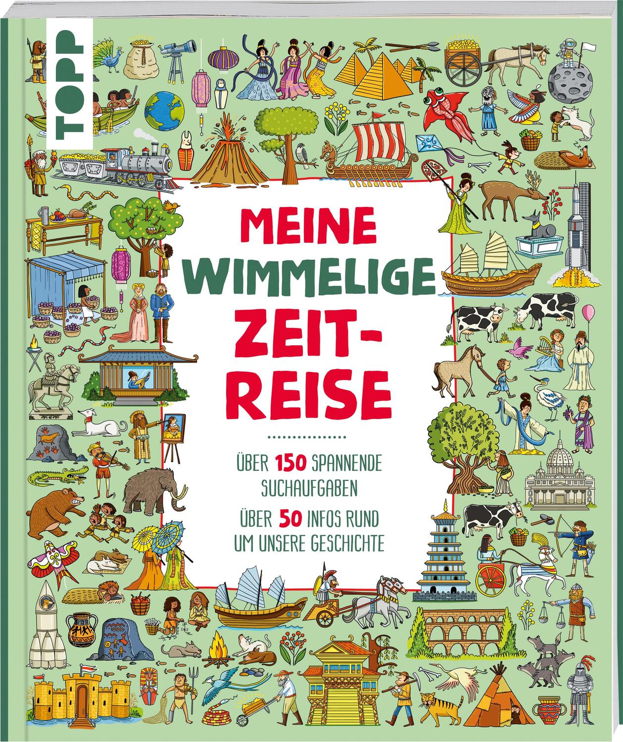 Cover: 9783735890245 | Meine wimmelige Zeitreise | Paula Bossio | Taschenbuch | Deutsch