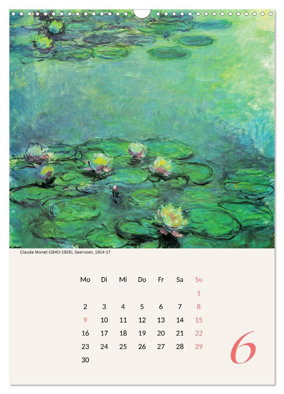 Bild: 9783457225295 | Claude Monet Impressionen (Wandkalender 2025 DIN A3 hoch), CALVENDO...