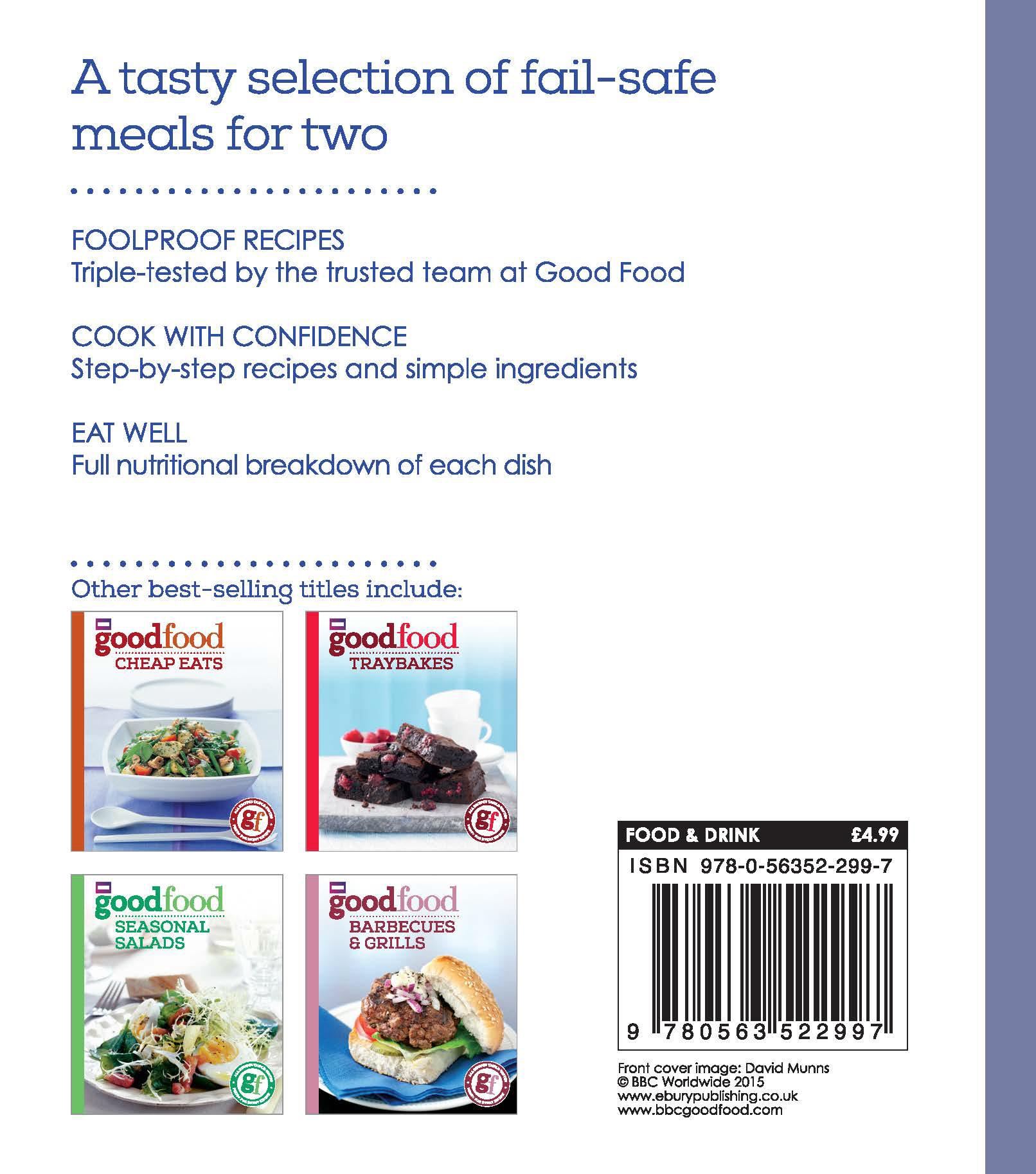 Rückseite: 9780563522997 | Good Food: Meals for Two | Triple-Tested Recipes | Angela Nilsen