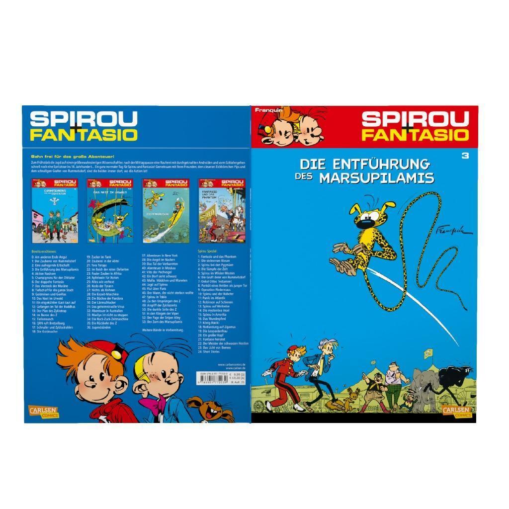 Bild: 9783551772039 | Spirou und Fantasio 03. Die Entführung des Marsupilamis | Franquin