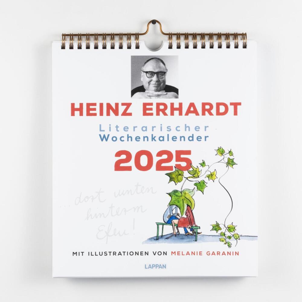 Bild: 9783830321392 | Heinz Erhardt | Illustrierter Wandkalender mit Gedichten | Erhardt