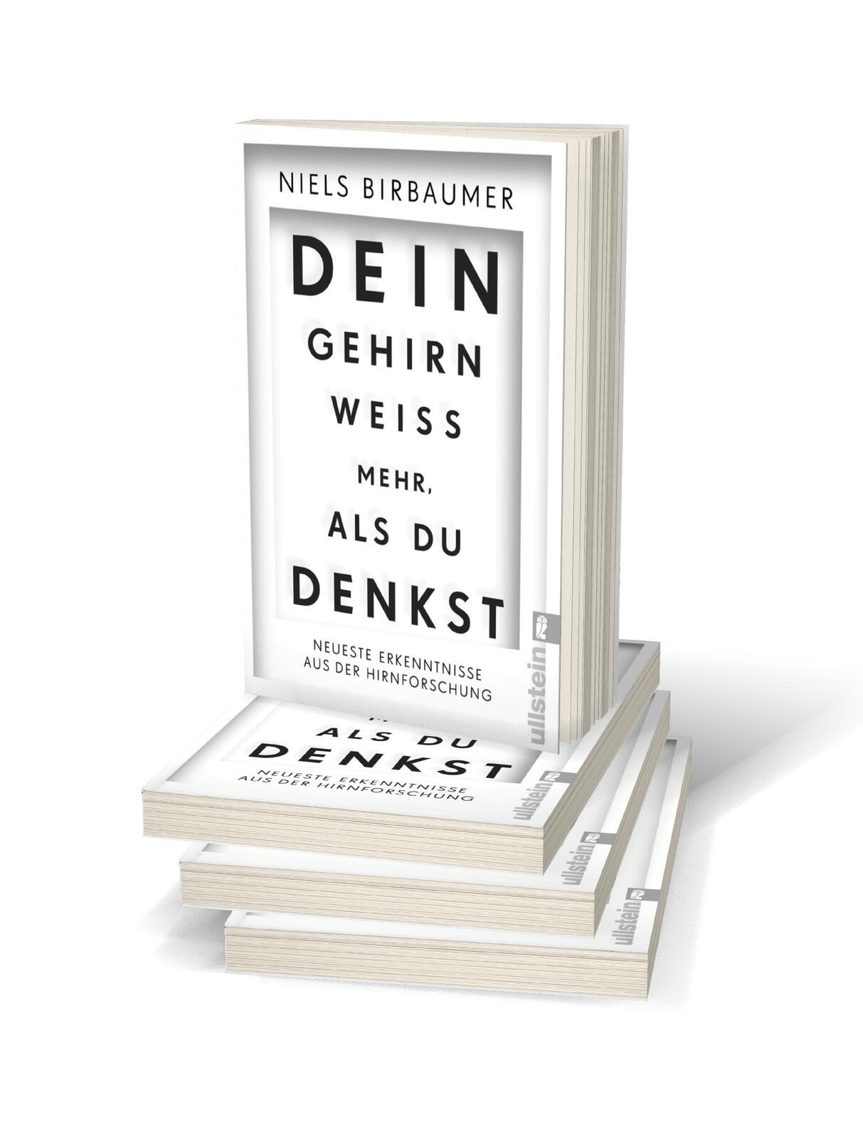 Bild: 9783548375946 | Dein Gehirn weiß mehr, als du denkst | Niels Birbaumer | Taschenbuch