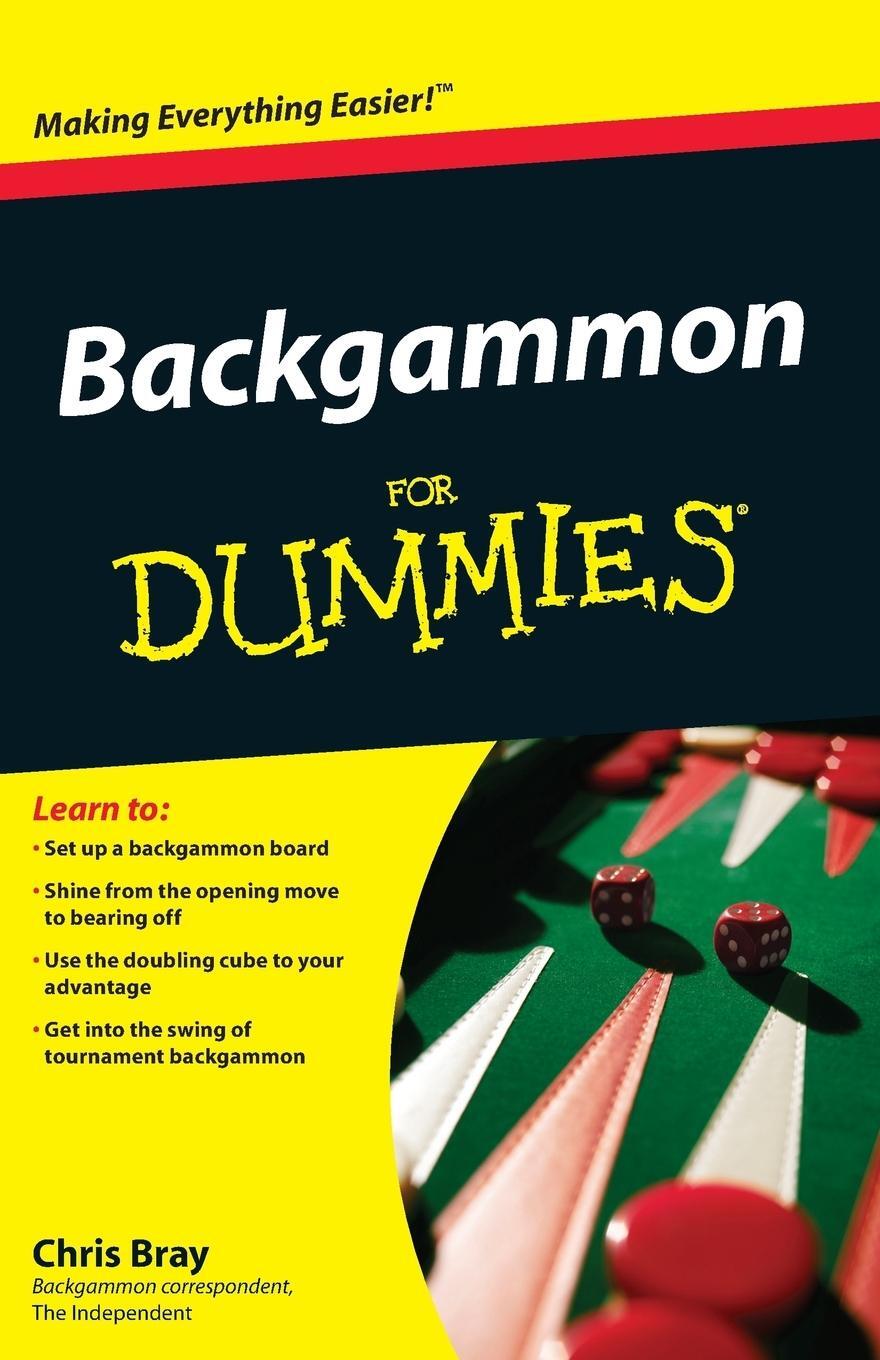 Cover: 9780470770856 | Backgammon for Dummies | Chris Bray | Taschenbuch | Paperback | 2013