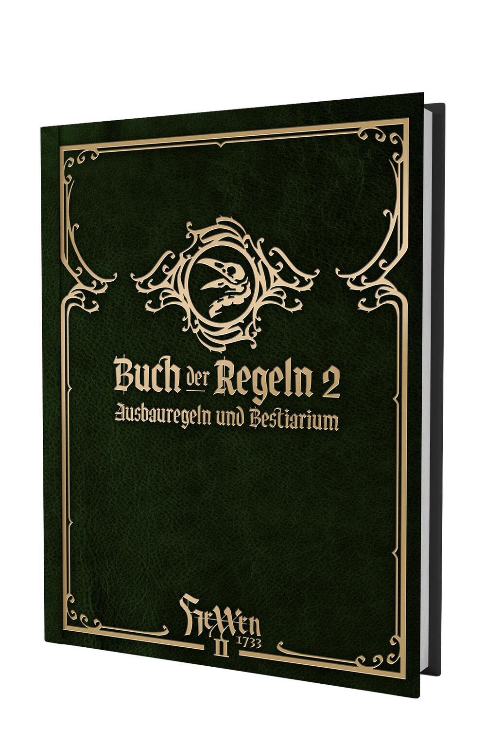 Cover: 9783987321351 | HeXXen 1733: Buch der Regeln 2 - Ausbauregeln und Bestiarium | Bader