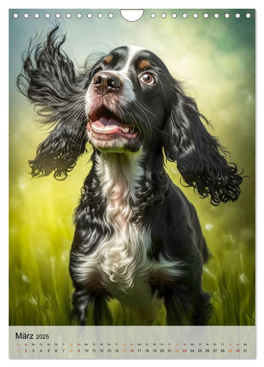 Bild: 9783383765322 | Cocker Spaniel - ein Hund für die Familie (Wandkalender 2025 DIN A4...