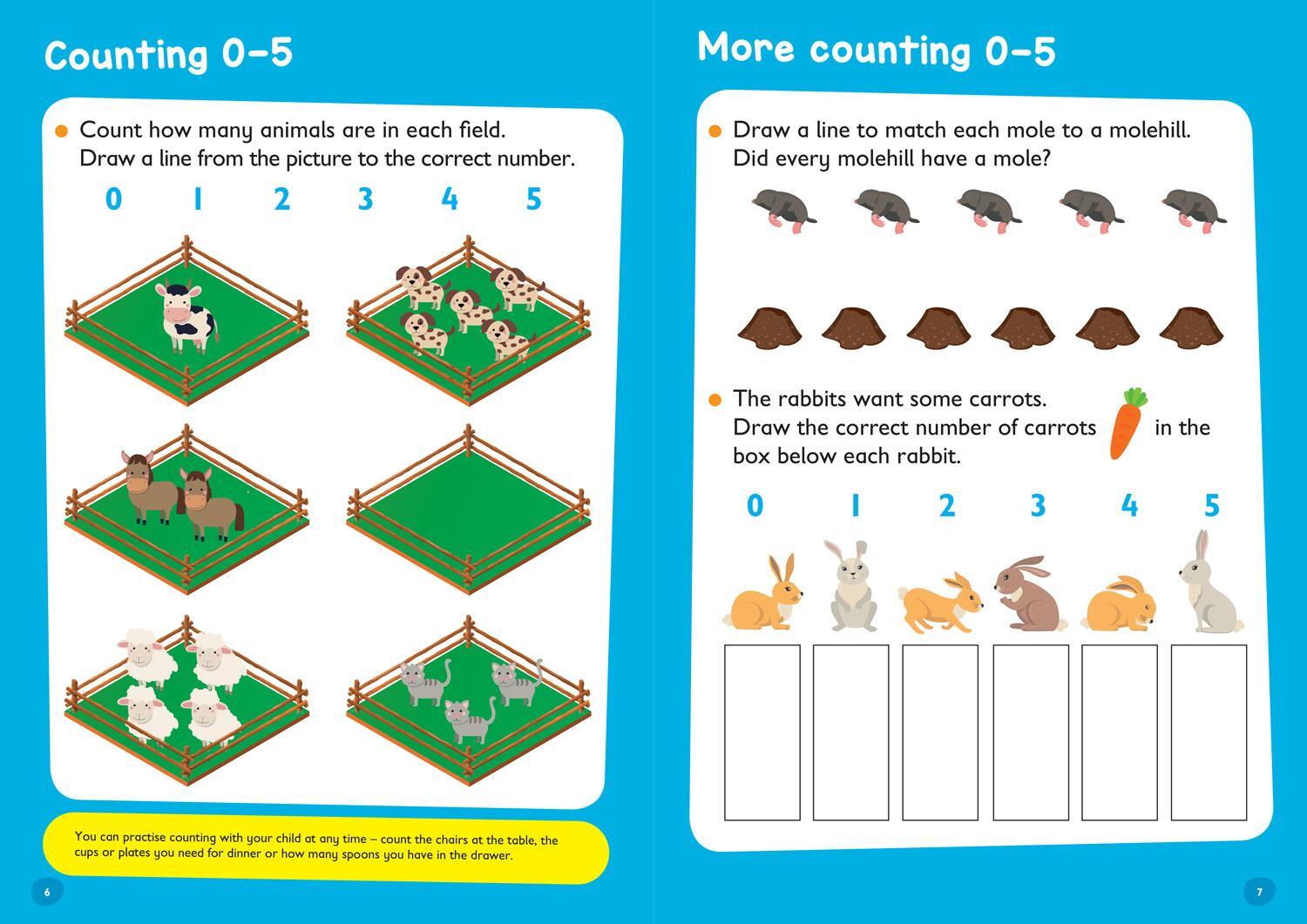 Bild: 9780008275457 | Counting Bumper Book Ages 3-5 | Ideal for Home Learning | Learning