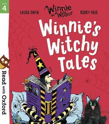 Cover: 9780192773777 | Read with Oxford: Stage 4: Winnie and Wilbur: Winnie's Witchy Tales