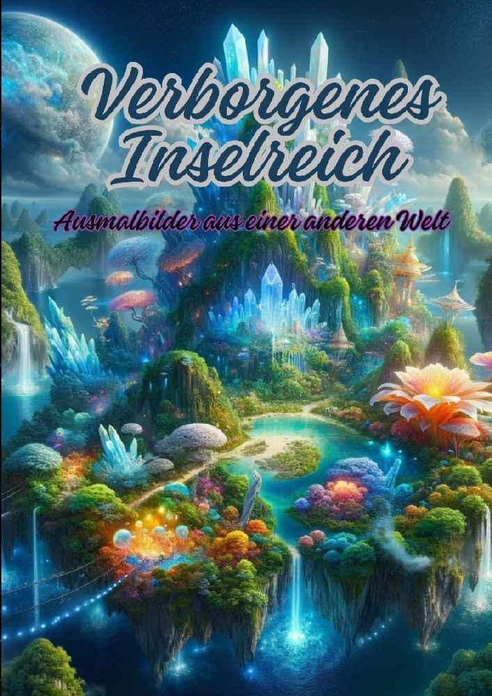 Cover: 9783384059161 | Verborgenes Inselreich | Ausmalbilder aus einer anderen Welt | Kluge