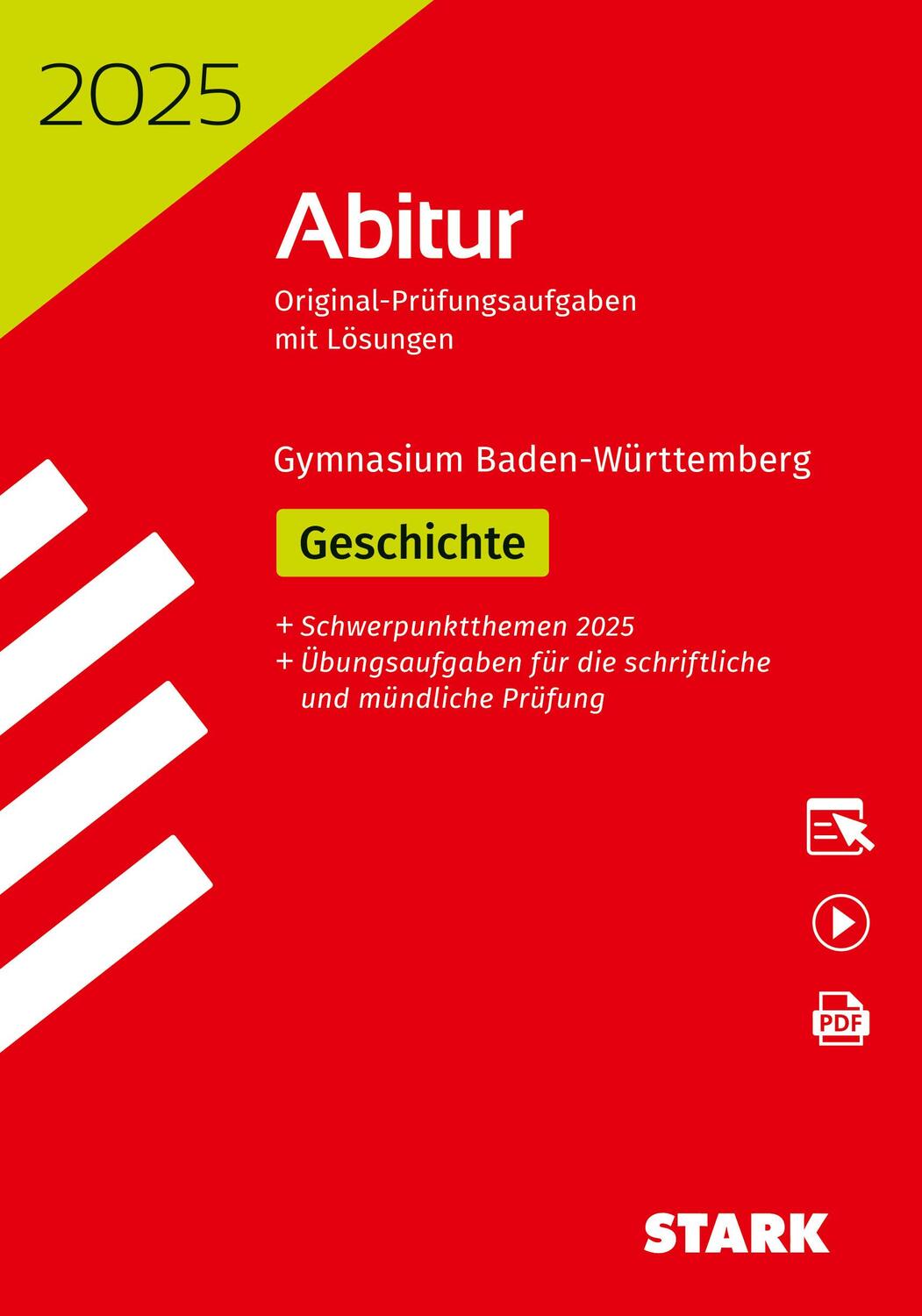 Cover: 9783849061111 | STARK Abiturprüfung BaWü 2025 - Geschichte | Bundle | 1 Taschenbuch