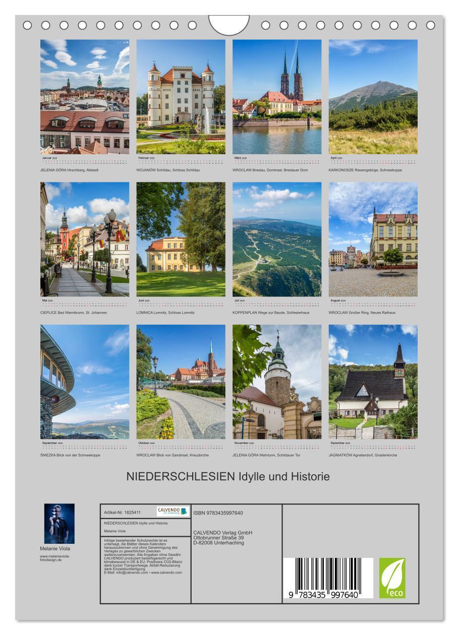 Bild: 9783435997640 | NIEDERSCHLESIEN Idylle und Historie (Wandkalender 2025 DIN A4...