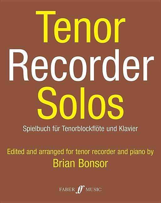 Cover: 9780571508402 | Tenor Recorder Solos: Score and Part | Brian Bonsor | Taschenbuch