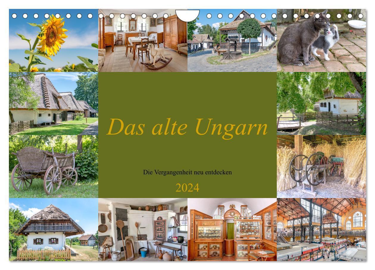 Cover: 9783675423350 | Das alte Ungarn (Wandkalender 2024 DIN A4 quer), CALVENDO...