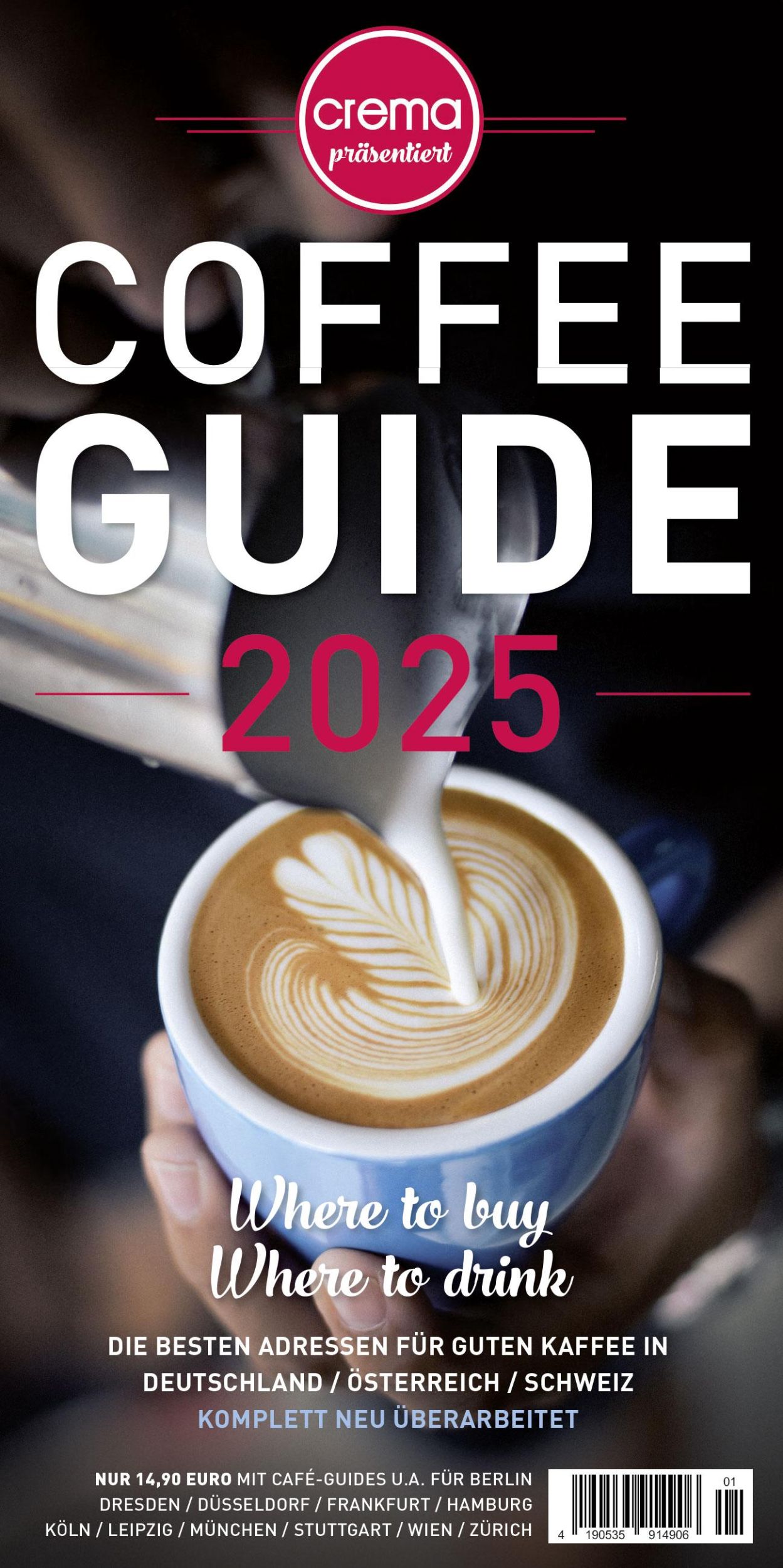 Cover: 4190535914906 | COFFEE GUIDE 2025 | Die besten Adressen für guten Kaffee | Heinemann