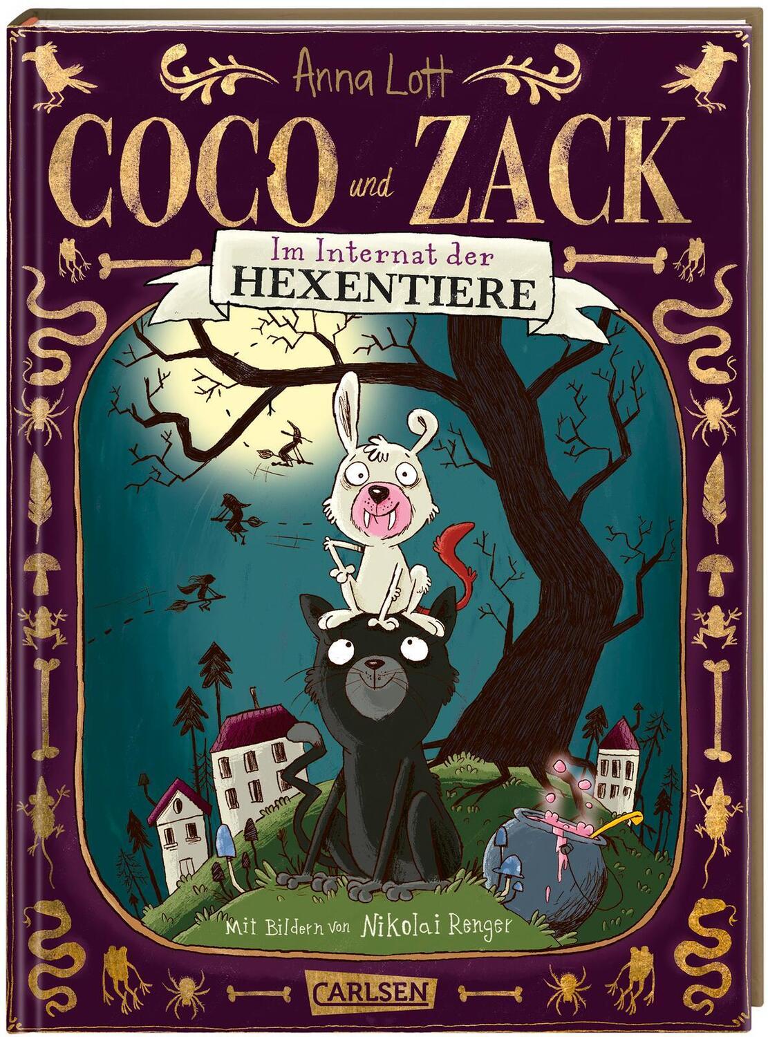 Cover: 9783551557995 | Coco und Zack - Im Internat der Hexentiere | Anna Lott | Buch | 136 S.