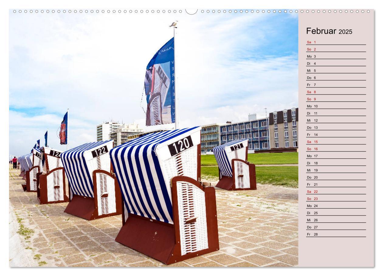 Bild: 9783435343027 | NORDERNEY Geburtstagskalender mit Planerfunktion (Wandkalender 2025...