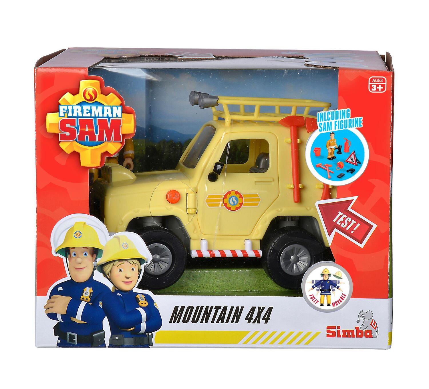 Cover: 4006592073077 | Sam 4x4 Geländewagen mit Figur | Spiel | Feuerwehrmann Sam | Deutsch