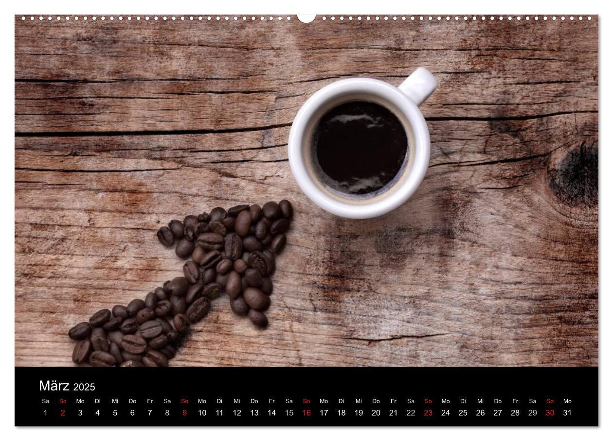 Bild: 9783435784400 | Kaffee &amp; Schokolade (Wandkalender 2025 DIN A2 quer), CALVENDO...