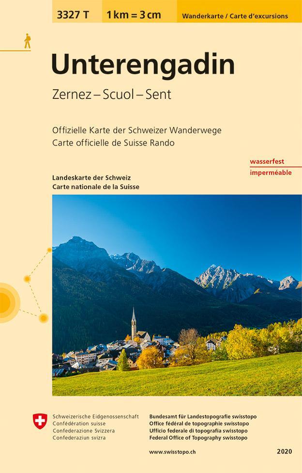 Cover: 9783302333274 | Swisstopo 1 : 33 33 Unterengadin | Zernez - Scuoi - Sent | Deutsch