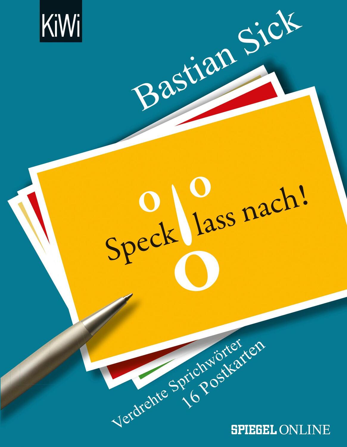 Cover: 9783462049404 | Speck, lass nach! | Verdrehte Sprichwörter - 16 Postkarten | Sick