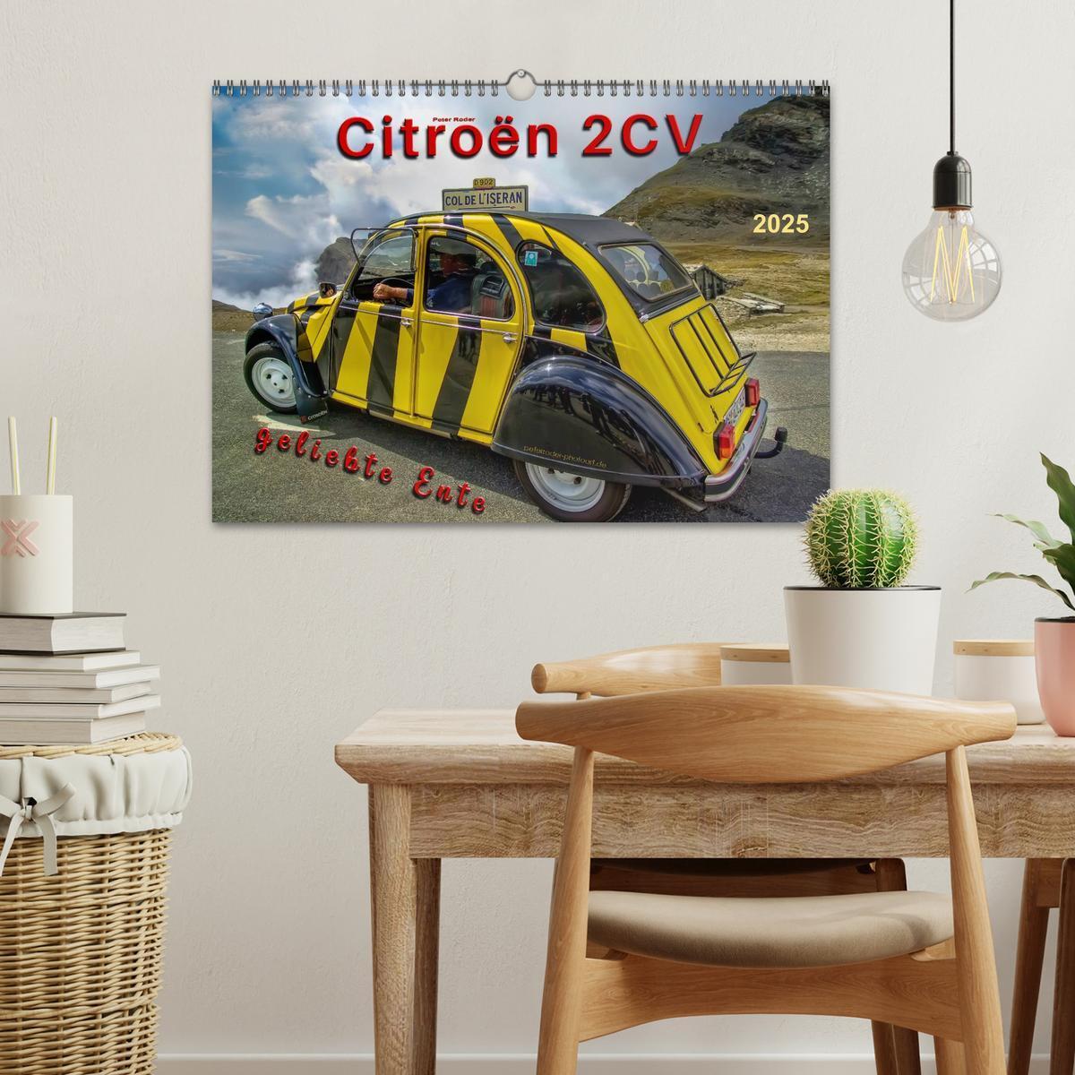 Bild: 9783435470952 | Citroën 2CV - geliebte Ente (Wandkalender 2025 DIN A3 quer),...