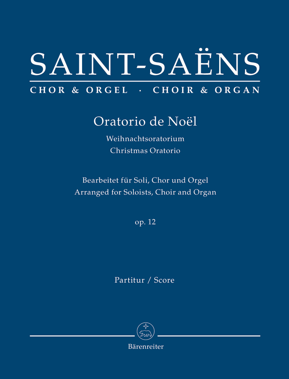 Cover: 9790006521661 | Weihnachtsoratorium op.12, Orgelauszug | Camille Saint-Saëns