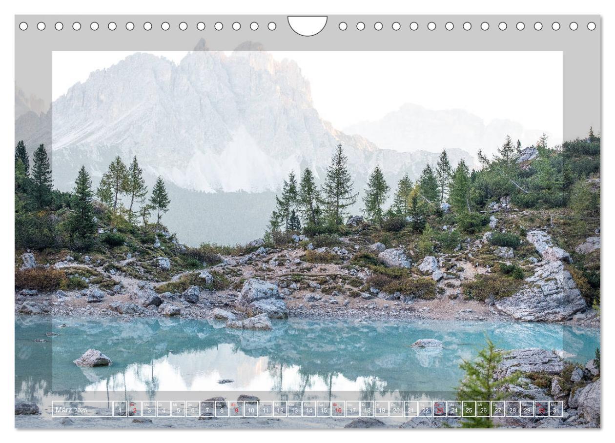 Bild: 9783435228768 | Bergerlebnis Dolomiten (Wandkalender 2025 DIN A4 quer), CALVENDO...