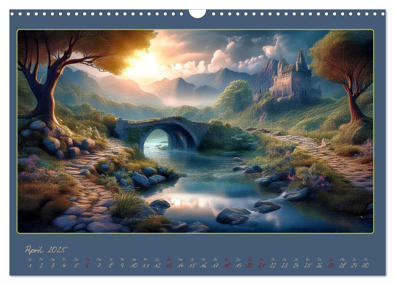 Bild: 9783457168981 | Landschaft romantisch gesehen (Wandkalender 2025 DIN A3 quer),...