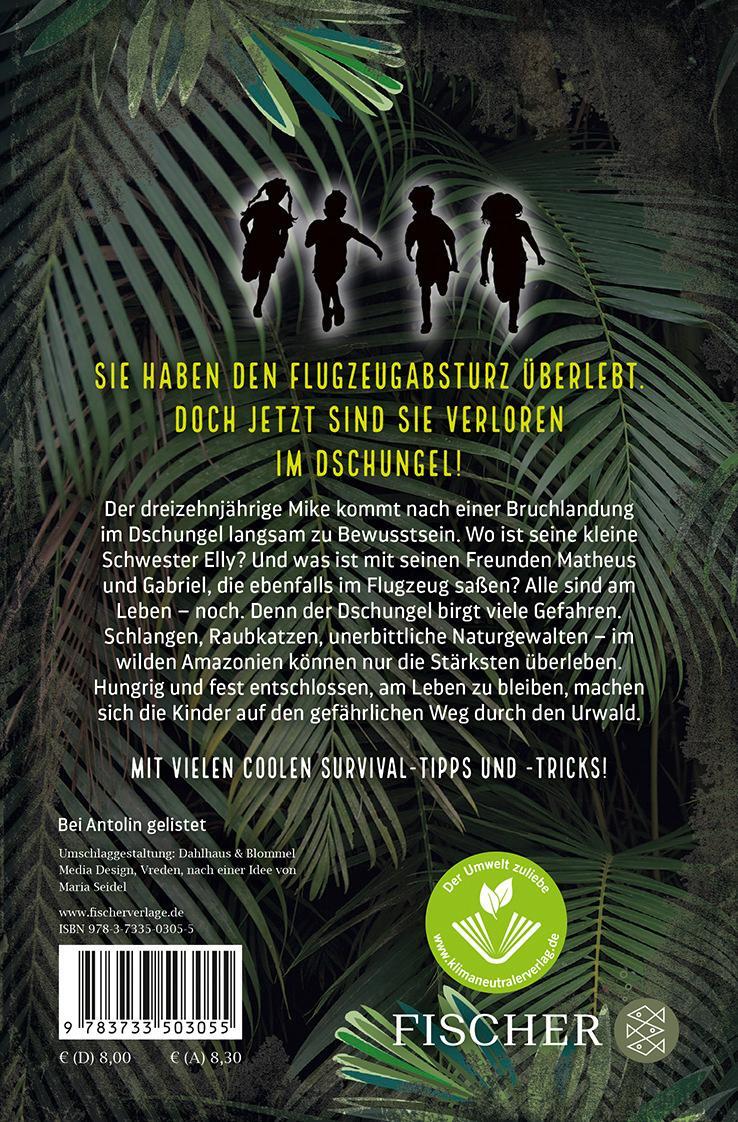 Rückseite: 9783733503055 | Survival - Verloren am Amazonas | Band 1 | Andreas Schlüter | Buch