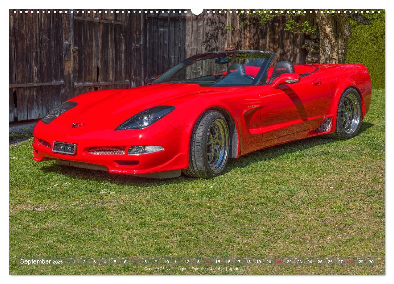 Bild: 9783435572960 | Corvette - Die US Ikone 2025 (Wandkalender 2025 DIN A2 quer),...