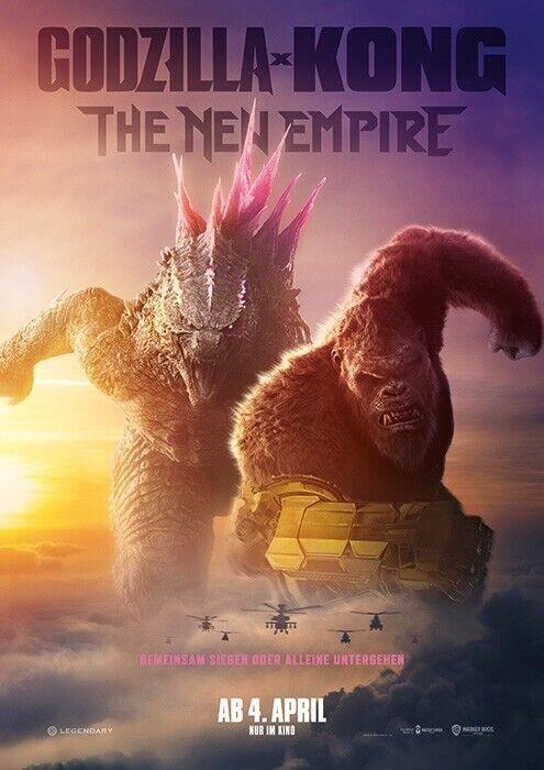 Cover: 5051890338136 | Godzilla x Kong: The New Empire | Terry Rossio (u. a.) | Blu-ray Disc